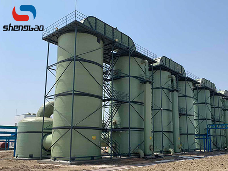 φ6 M Fiberglass Bromine Tower