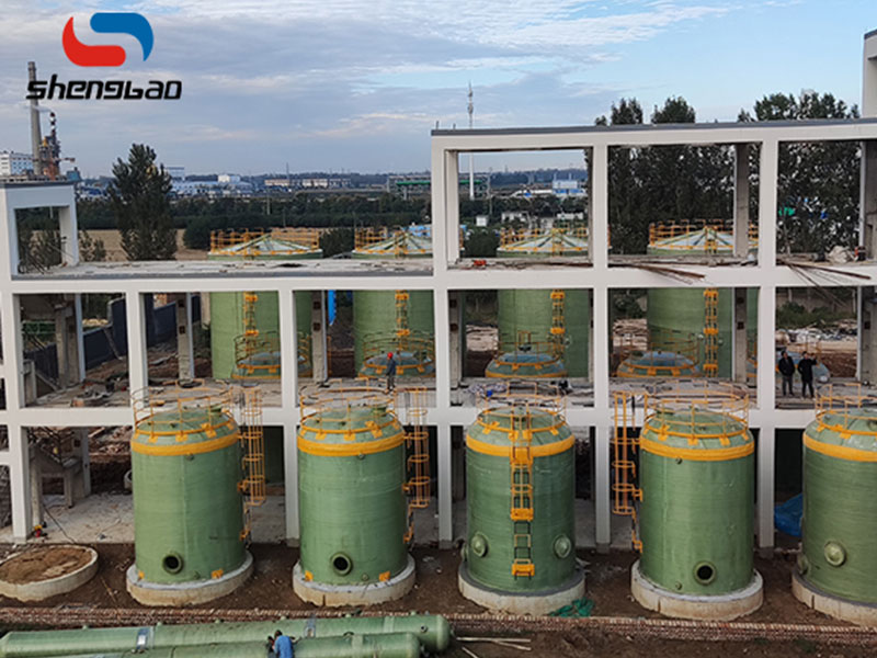 Glass Fiber Reinforced Plastic Storage Tank