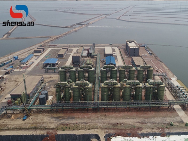 Jinsheng Marine FRP Bromine tower project