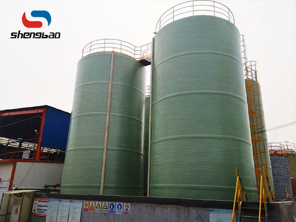 Fiberglass Hydrochloric Acid Storage Tank